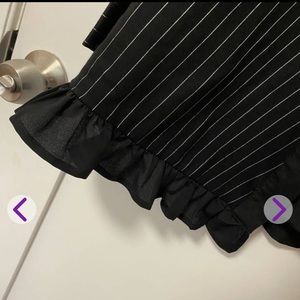 BCBGeneration Women's A-line Ruffle Hem Blazer